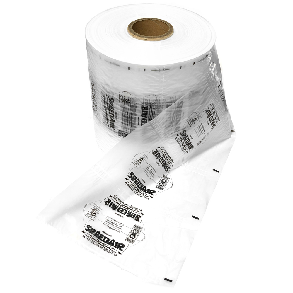 SpeedAir SA-84 Universal 4X8 Air Pillow Cushion Bag Film Roll for ULINE, SpeedAir, NewAir IB, Pregis AirSpeed Smart, and Other Air Machines - 5000 Count